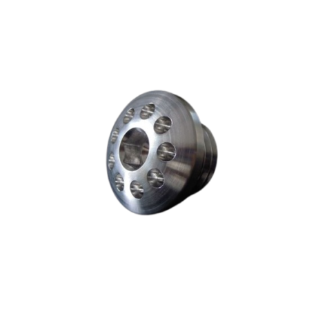 Moto Corse Titanium Oil Cap "9 Holes"