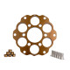 AEM Factory "6 Fori" Ducati rear sprocket flange.