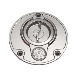 Moto Corse "Quick Action" Fuel Cap Silver