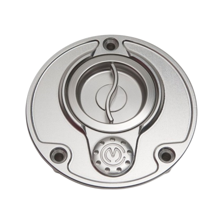 Moto Corse "Quick Action" Fuel Cap Silver