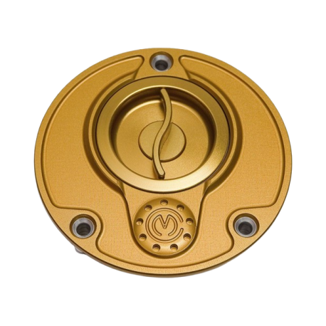 Moto Corse "Quick Action" Fuel Cap Gold