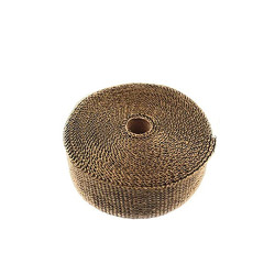 Bronze Exhaust Heat Wrap 15m Improve Your Engine's Performance