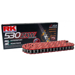 RK 530 ZXW XW-Ring red chain 120 links for Ducati