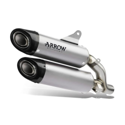 Arrow Round Sil Euro5 Titanium Exhaust Ducati Monster 937