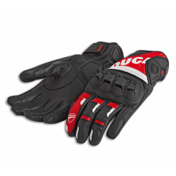 Luvas Ducati Sport C4 preto e vermelho 98107710