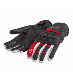 Ducati Sport C4 Gloves black, white and red 98107719