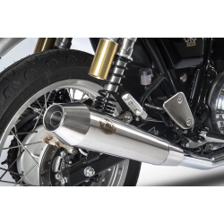 Royal Enfield Continental GT and Interceptor 650 Zard Exhausts Euro 4