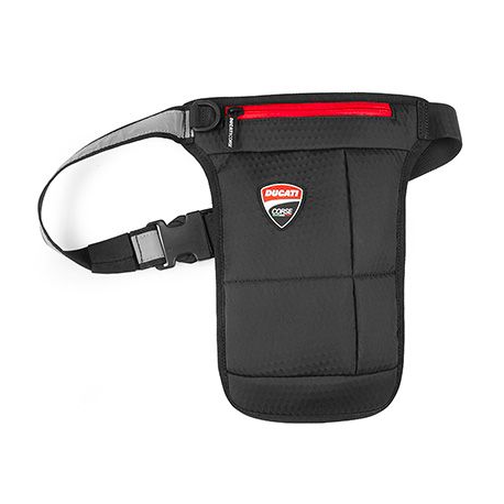 Ducati Corse Leg Bag in 50D Polyester Black