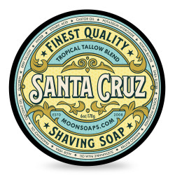 Sabão de Barbear Moon Soaps Santa Cruz 170g