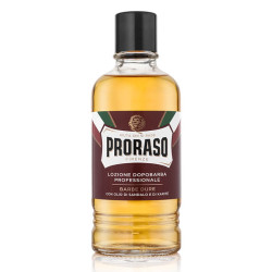 Aftershave loción roja Proraso de 400ml