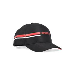 Cappellino da baseball Ufficiale Ducati Corse Stripes Nero