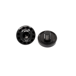 CNC Racing PEV02B Central Screws for Original Ducati Footrests Black