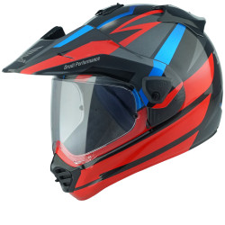 Arai Tour-X5 Africa Twin Helmet Red/Black/Blue