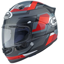 Arai Quantic Abstract Helmet Red/Black/Grey