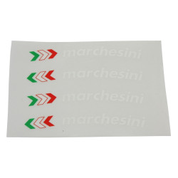 Kit adesivo Marchesini per cerchi Ducati OEM 43814541A