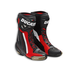 Botas Racing Ducati Corse V5 Air Preto/Vermelho