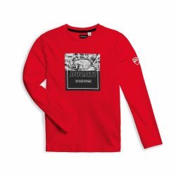 Ducati Graphics "I am Ducati" Long-Sleeve Kids' T-Shirt