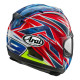 Casque Arai RX-7V EVO Ogura Bleu/Rouge