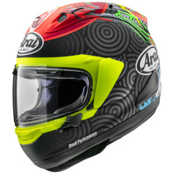 Arai RX-7V EVO Tatsuki Suzuki Helmet Black/Fluorescent/Red