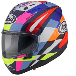 Arai RX-7V EVO Misano Multicolor Helmet Drudi Performance