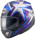 Arai RX-7V EVO MVK Stars Helmet Blue/Grey/Purple