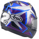 Arai RX-7V EVO MVK Stars Helmet Blue/Grey/Purple