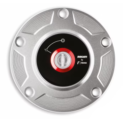 Ducati Performance by Rizoma Silver Fuel Cap 97780051BB