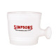 Simpsons Small Ceramic Shaving Mug