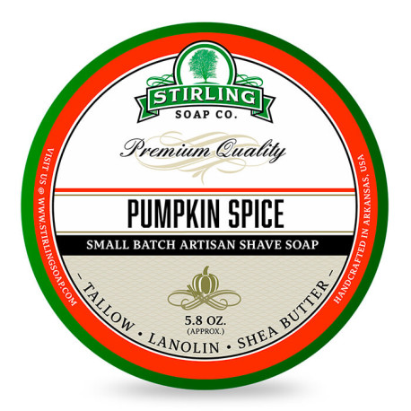 Stirling Pumpkin Spice Shaving Soap 170ml