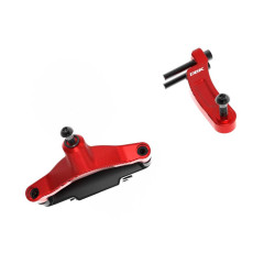 DBK Steering Damper Mount Hypermotard 698 Mono - Red