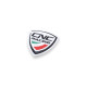 Embroidered patch APRILIA RSV V2 1000 White Patch