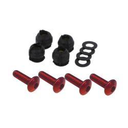 Kit de parafusos de cúpula CNC Racing KV434 Ducati 100% Ergal