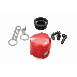 Fluid reservoir front brake 25 ml with level window - only cap APRILIA TUONO 660 FACTORY Red SEC25R