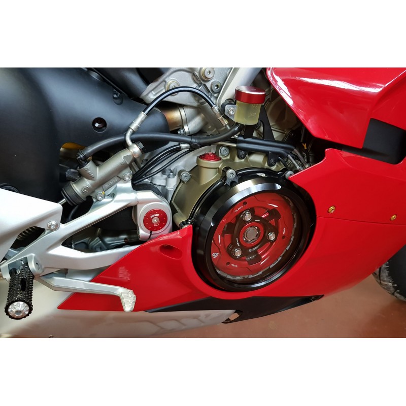 ducati streetfighter v4 clear clutch cover