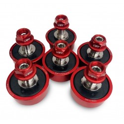 6 hole sprocket flange rubber damper kit