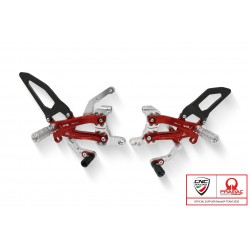 Commandes reculées réglable carbon Pramac Ducati STF V4