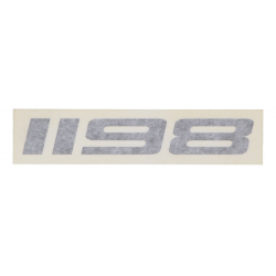 Ducati OEM sticker '1198' 43711661B