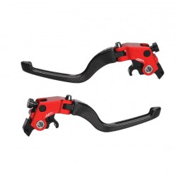 Ducati Hypermotard Mono 698 AEM Carbon Brake and Clutch Levers