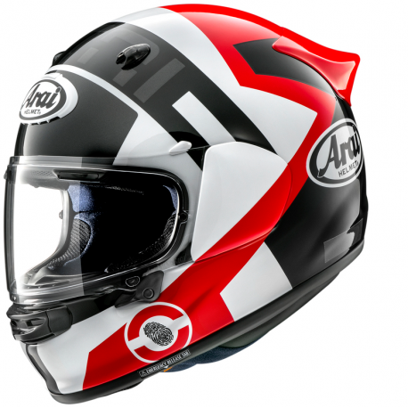 Arai Quantic Space Red Helmet