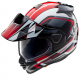 Casque Arai Tour X-5 Discovery Rouge-Blanc-Noir