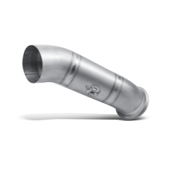 Slip-on exhaust catalytic converter suppressor Racing in Titanium Ducati Hyperstrada 821 Akrapovic 2013 2018