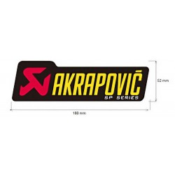 Adesivo anti-calorico 180 x 52 mm Akrapovic