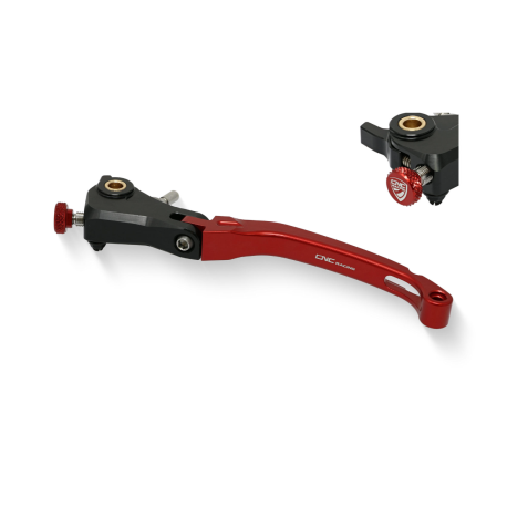 CNC Racing Race Red Clutch Lever LCR12R